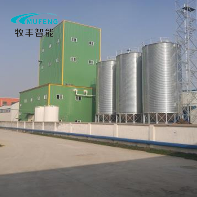 Assembled corrugated steel silo