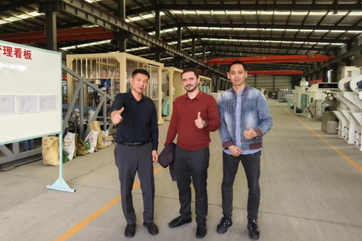 Azerbaijani Customers Came to Mufeng Again to Visit Feed Equipment